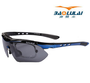 寶鷺BLL0系列運動眼鏡 廣州眼鏡批發(fā)市場中的騎行與近視運動新選擇